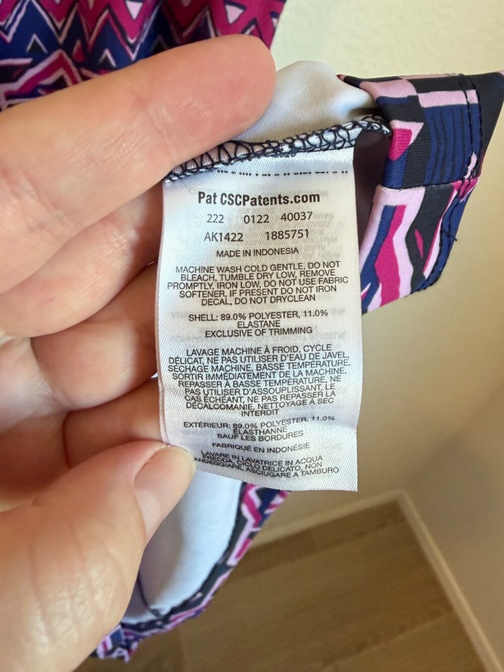 Columbia Chill River Dress XL Purple Pink Geometric Aztec Print - Picture 6 of 8